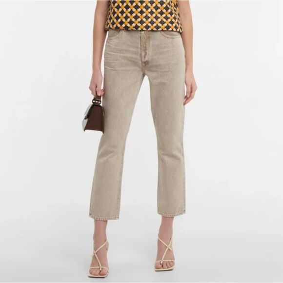 Citizens Of Humanity Denim - Citizens of Humanity Jolene Jeans Size 32 Ponytail Wash High Rise Straight Leg